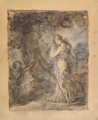 Daphnis Running toward Chloe