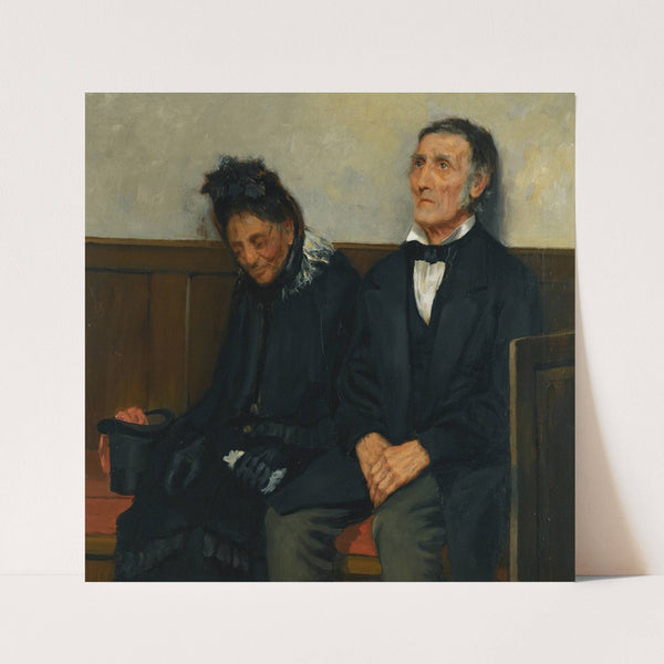 Darby And Joan (1893) by James Charles