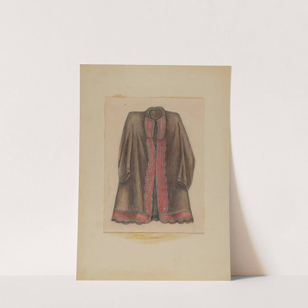 Dark Brown Cotton Coat (c. 1935) by Michael Trekur