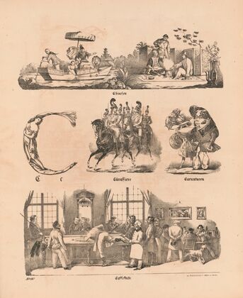 Das allegrösste Bilder ABC. C (1828)