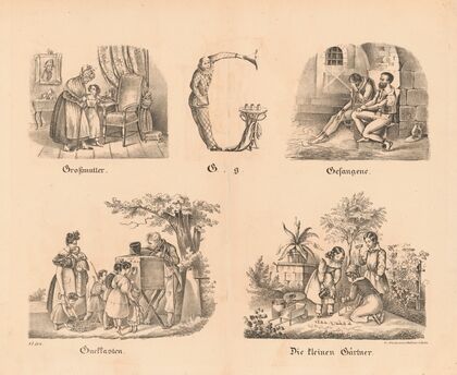 Das allegrösste Bilder ABC. G (1828)