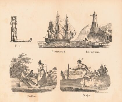 Das allegrösste Bilder ABC. L (1828)