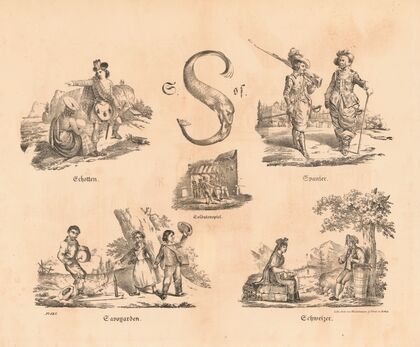 Das allegrösste Bilder ABC. S (1828)