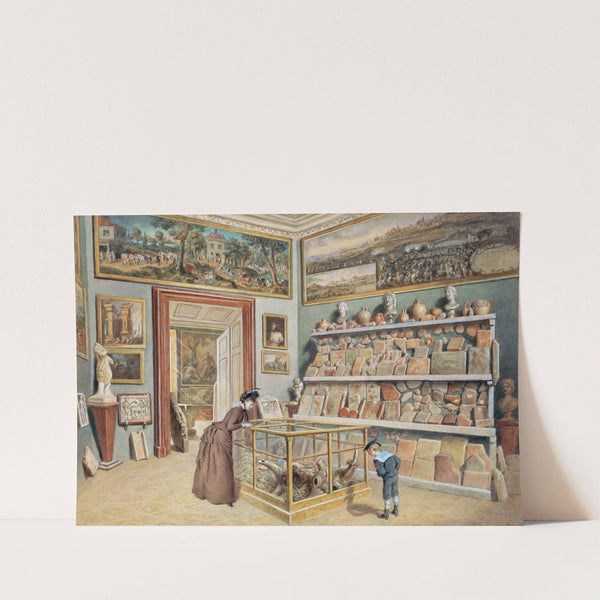 Das Apsiszimmer mit den römischen Ziegeln by Carl Goebel the younger