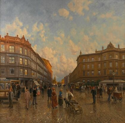 Das Bürgerversorgungshaus im Jahr 1888