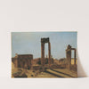 Das Forum Romanum by Carl Blechen