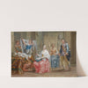Das gestörte Liebespaar by Johann Georg Platzer