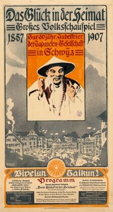 Das Glück in der Heimat. Großes Volksschauspiel von Jakob Grüninger 1907 (1907)