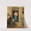 Das gutmütige Kind (Der Bettler) by Ferdinand Georg Waldmüller