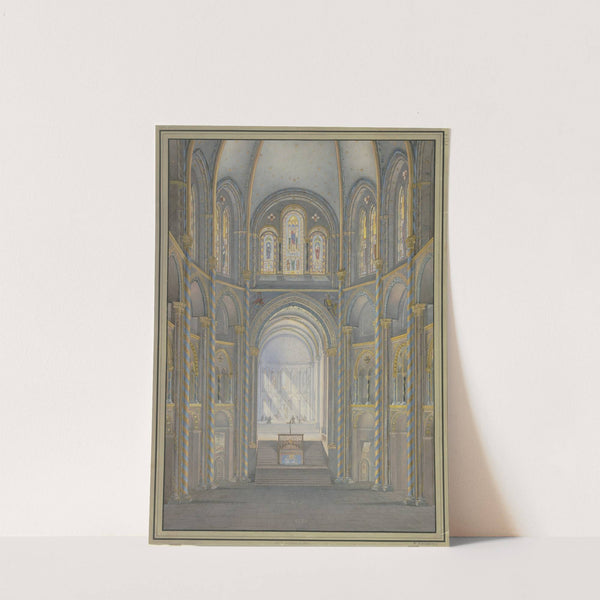 Das Innere von St. Gereon in Köln by Friedrich Eugen Peipers
