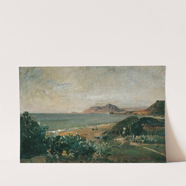 Das Ionische Meer bei Korfu by Emil Jakob Schindler