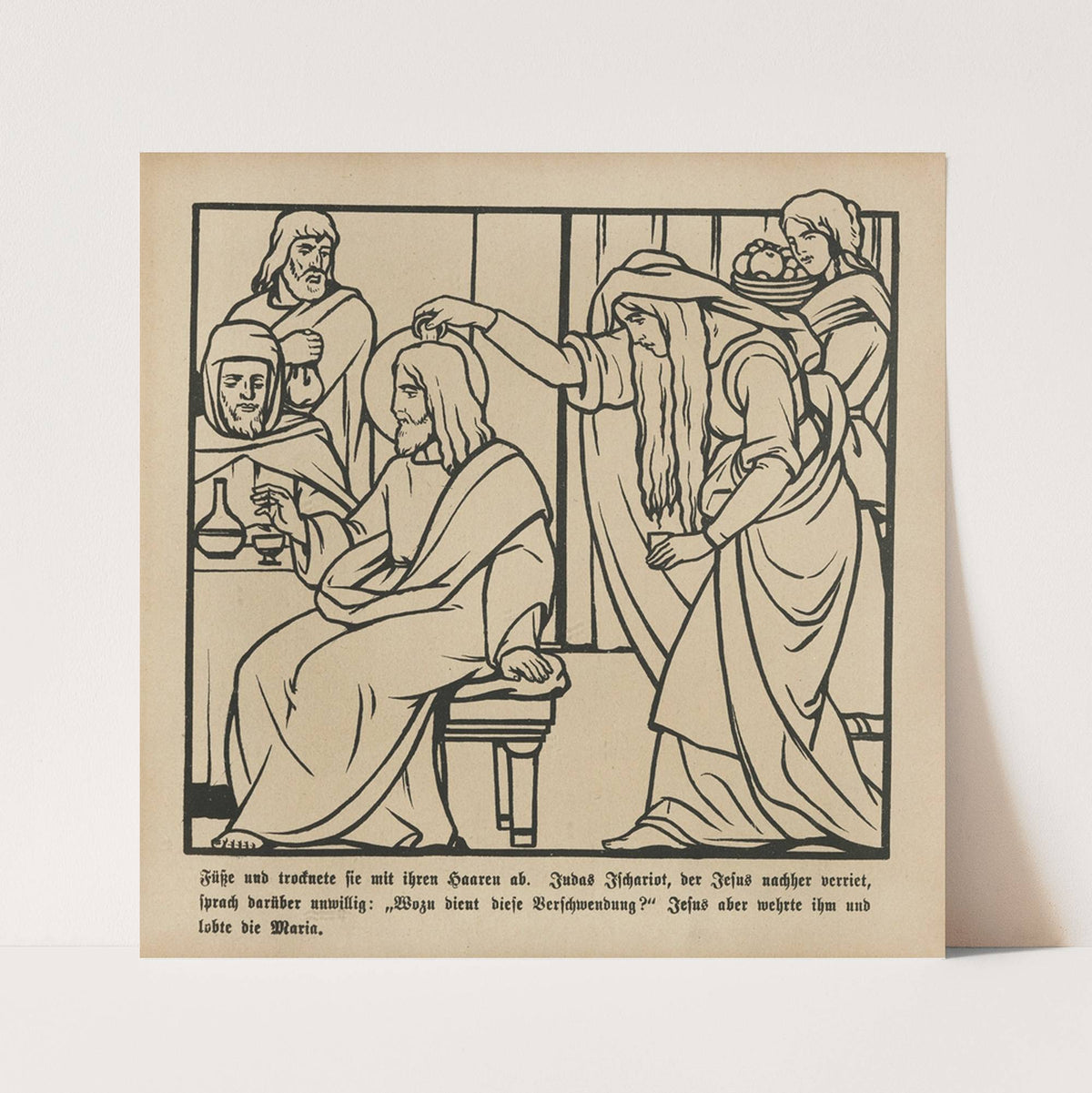 Das Leiden Jesu (The Passion of Christ) Pl.13 (1910) by Vereinigte Kunstanst