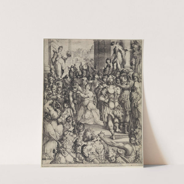 Das Martyrium der hl. Lucia by Jacques Bellange