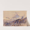 Das Matterhorn von der Triftkumme (1884) by Edward Theodore Compton