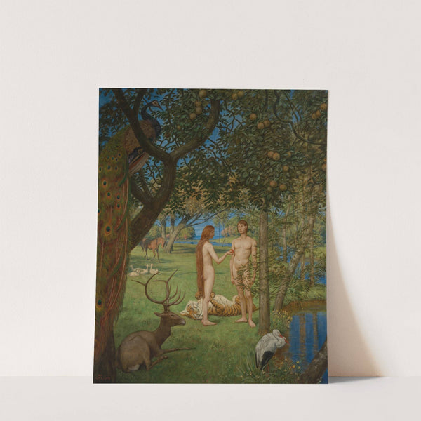 Das Paradies (1901) by Hans Thoma