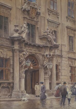 Das Portal Des Palais Kinsky