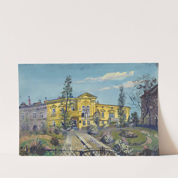 Das Richard-Wagner-Haus in der Hadikgasse 72 (1930) by Oskar Laske