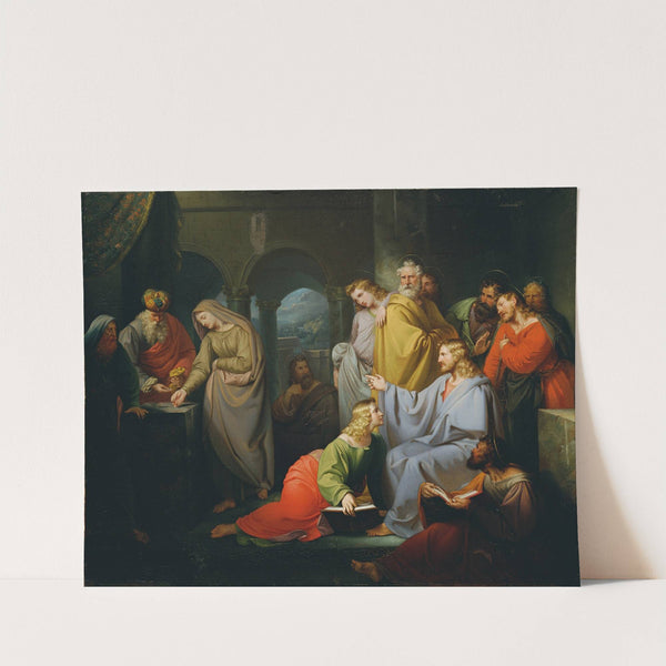 Das Scherflein Der Witwe (1836) by Ignaz Dullinger