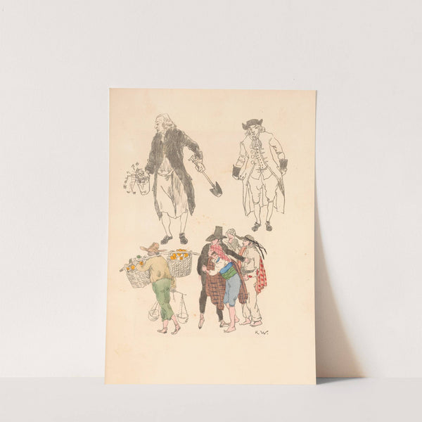 Das Theater – Buhnenbilder und Kostume Pl.26 (1912) by Karl Walser