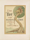 Das Thier in der decorativen Kunst Pl.01