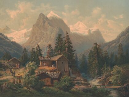 Das Wetterhorn (1860)