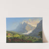 Das Wetterhorn im Grindelwald Canton Bern by Johann Heinrich Bleuler the Younger