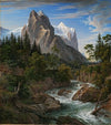 Das Wetterhorn mit dem Reichenbachtal (1824)