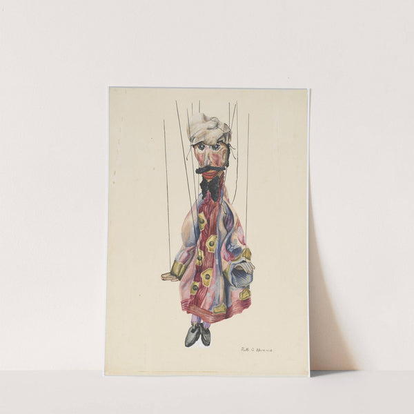 David and Goliath Marionette by Ruth Abrams