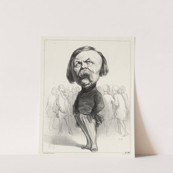 David d’Angers (1848-1849) by Honoré Daumier