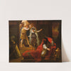 David Playing Harp For King Saul (1822) by Antoine-Jean Gros