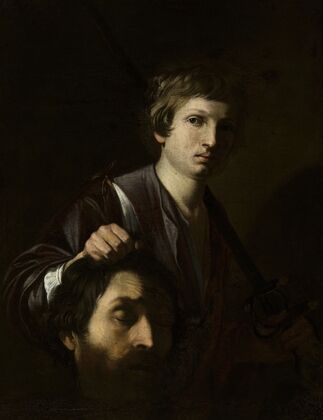 David with Goliath’s head