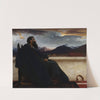 David,Ohthat I had wings like a Dove! For then would I fly away and be at rest. Psalm 55:6 (1865) by Frederic Leighton