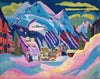 Davos in Winter. Davos in Snow (1923)