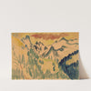 Davoser Berglandschaft Vermutlich (1917) by Ernst Ludwig Kirchner