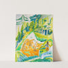 Davoser Landschaft mit Bergbauern (1919) by Ernst Ludwig Kirchner