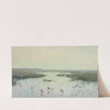 Dawn over water – Marshes (1908) by Teodor Ziomek