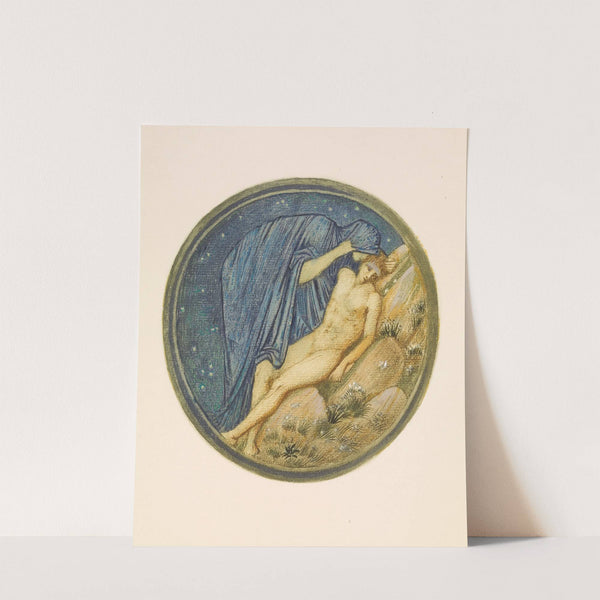 Day and Night by Sir Edward Coley Burne-Jones