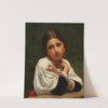 Daydreaming (1870) by François Alfred Delobbe