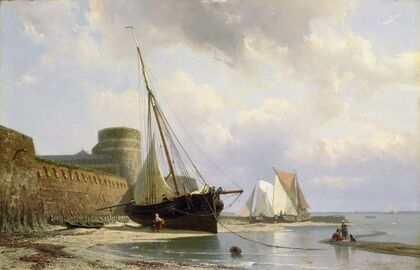 De bomvrije kazerne te Vlissingen