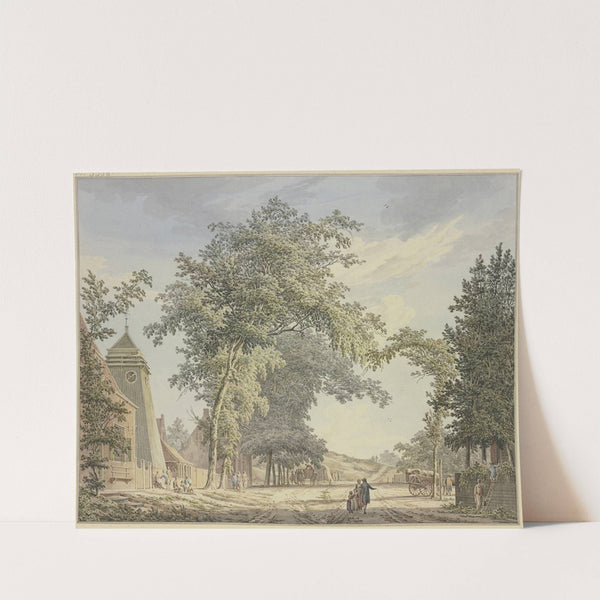De Buurt Overveen bij Haarlem by Paulus van Liender