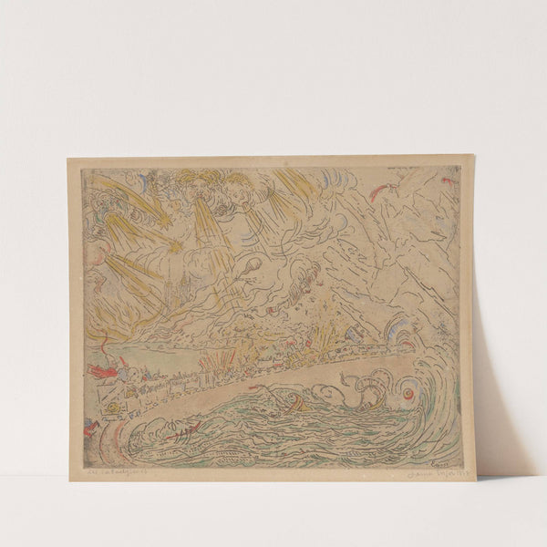 De cataclysmen by James Ensor
