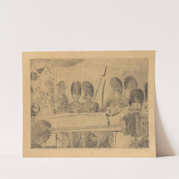 De gendarmes by James Ensor