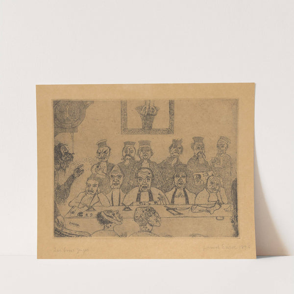 De goede rechters by James Ensor