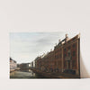 De Gouden Bocht in de Herengracht in Amsterdam vanuit het westen (1672) by Gerrit Adriaensz. Berckheyde