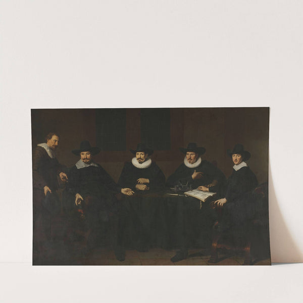 De hoofdlieden van de Saainering te Amsterdam, 1643 by Dirck Dircksz. van Santvoort