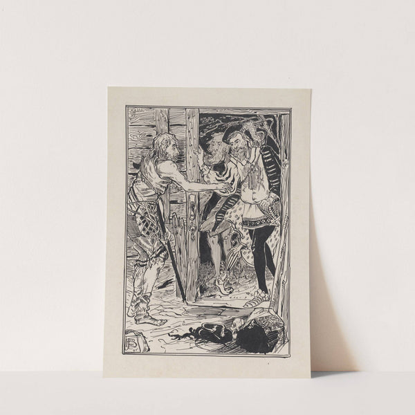 De hut van Edgard by Jacob Pieter van den Bosch