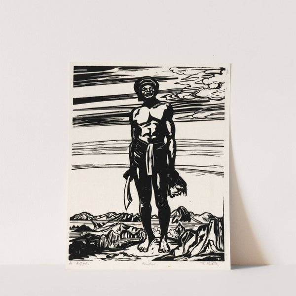 De krijger (1920) by Johannes Frederik Engelbert ten Klooster