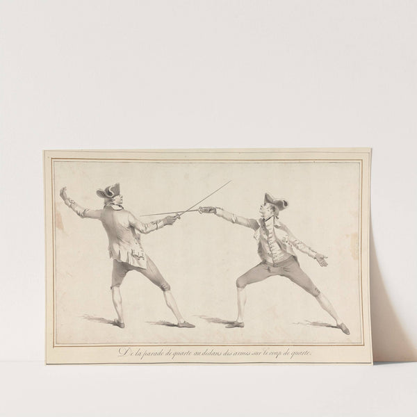 De la Parade de Quarte au Dedans des Armes sur le Coup de Quarte by James Gwin