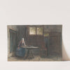 De ledige stoel by Hendrik Valkenburg