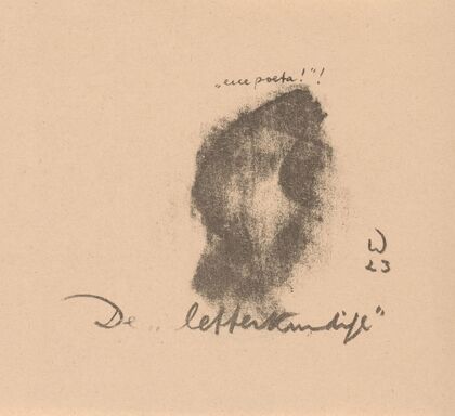 De letterkundige (1923)